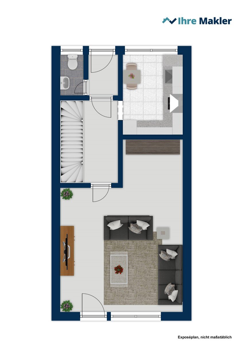 Reihenmittelhaus zum Kauf 248.000 € 5 Zimmer 110 m²<br/>Wohnfläche 208 m²<br/>Grundstück Speckenbüttel Bremerhaven 27580