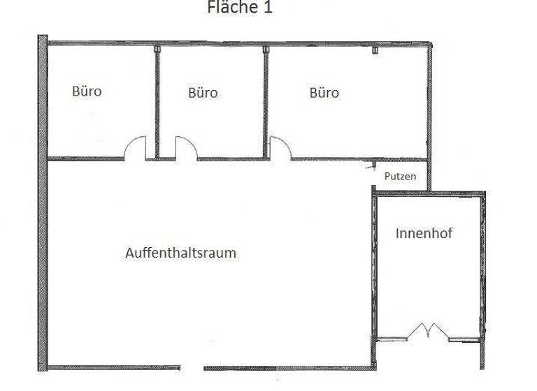 Bürofläche zur Miete 1.536 € 192 m² Bürofläche Südstadt Flensburg 24941