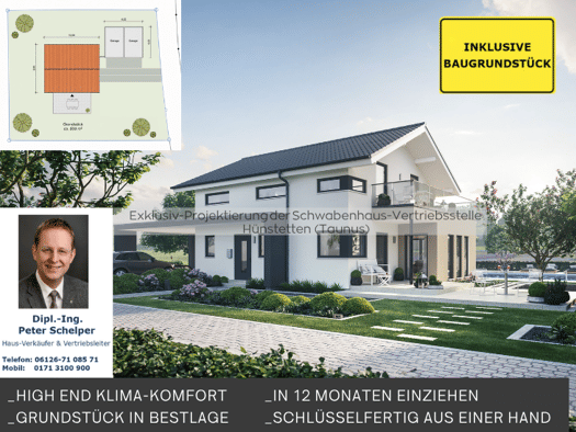 Einfamilienhaus zum Kauf provisionsfrei 920.000 € 5 Zimmer 132 m² 570 m² Grundstück Georgenborn Schlangenbad 65388