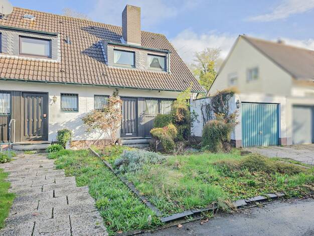 Doppelhaushälfte zum Kauf 389.000 € 3 Zimmer 82,2 m² 271 m² Grundstück Strümp Meerbusch 40670