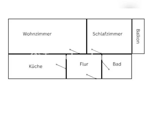 Wohnung zur Miete Tauschwohnung 450 € 2 Zimmer 55 m² 2. Geschoss Pankow Pankow 13187
