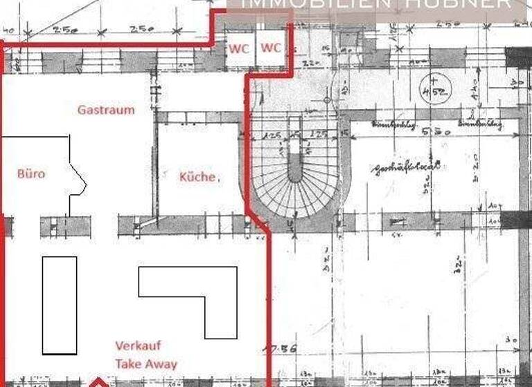 Restaurant zur Miete 1.173 € 85 m² Gastrofläche Wien 1220