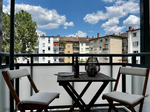 Wohnung zur Miete 480 € 2 Zimmer 39,5 m² Geschoss 2/4 frei ab 15.03.2026 R 7 37 Quadrate Mannheim 68161