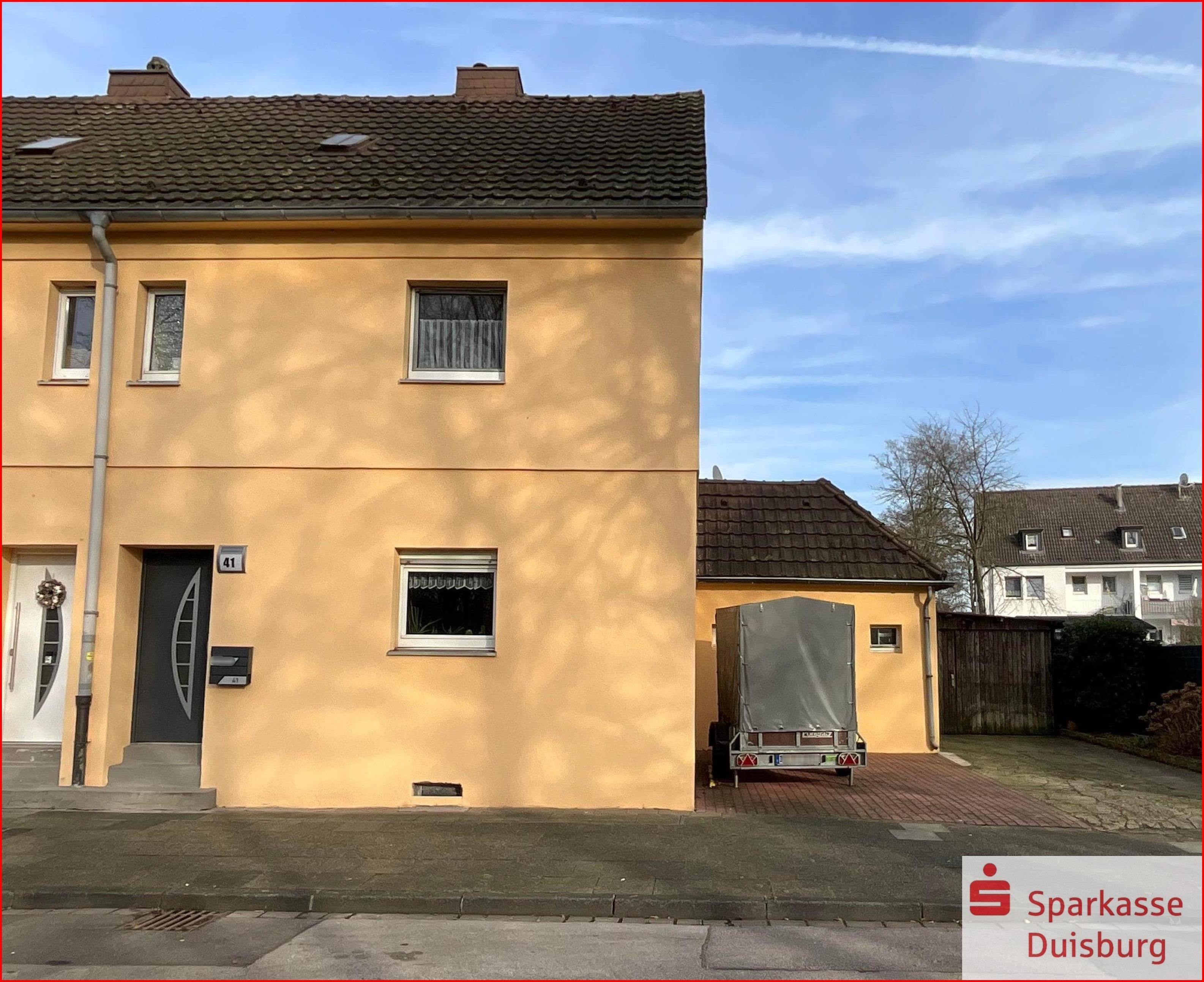 Doppelhaushälfte zum Kauf 309.000 € 3 Zimmer 100 m²<br/>Wohnfläche 253 m²<br/>Grundstück Wanheim - Angerhausen Duisburg 47249