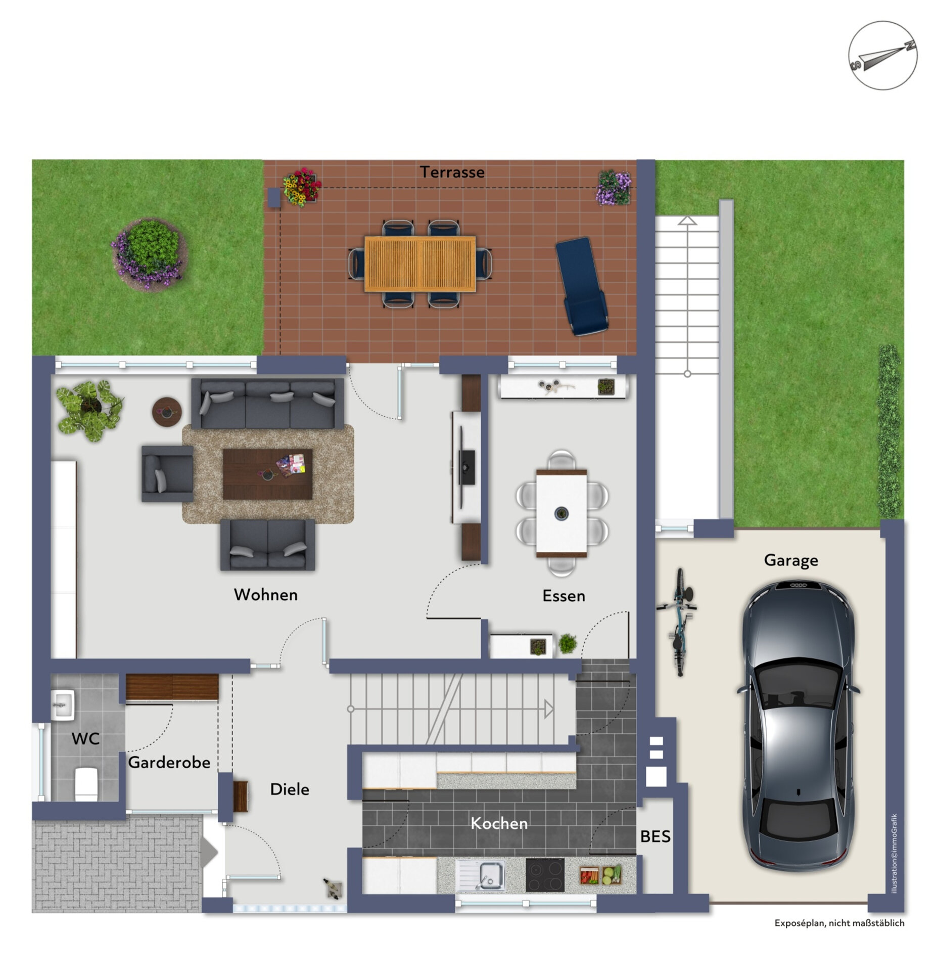 Einfamilienhaus zum Kauf 498.000 € 5 Zimmer 133 m²<br/>Wohnfläche 906 m²<br/>Grundstück Sollbrüggen Krefeld / Bockum 47800