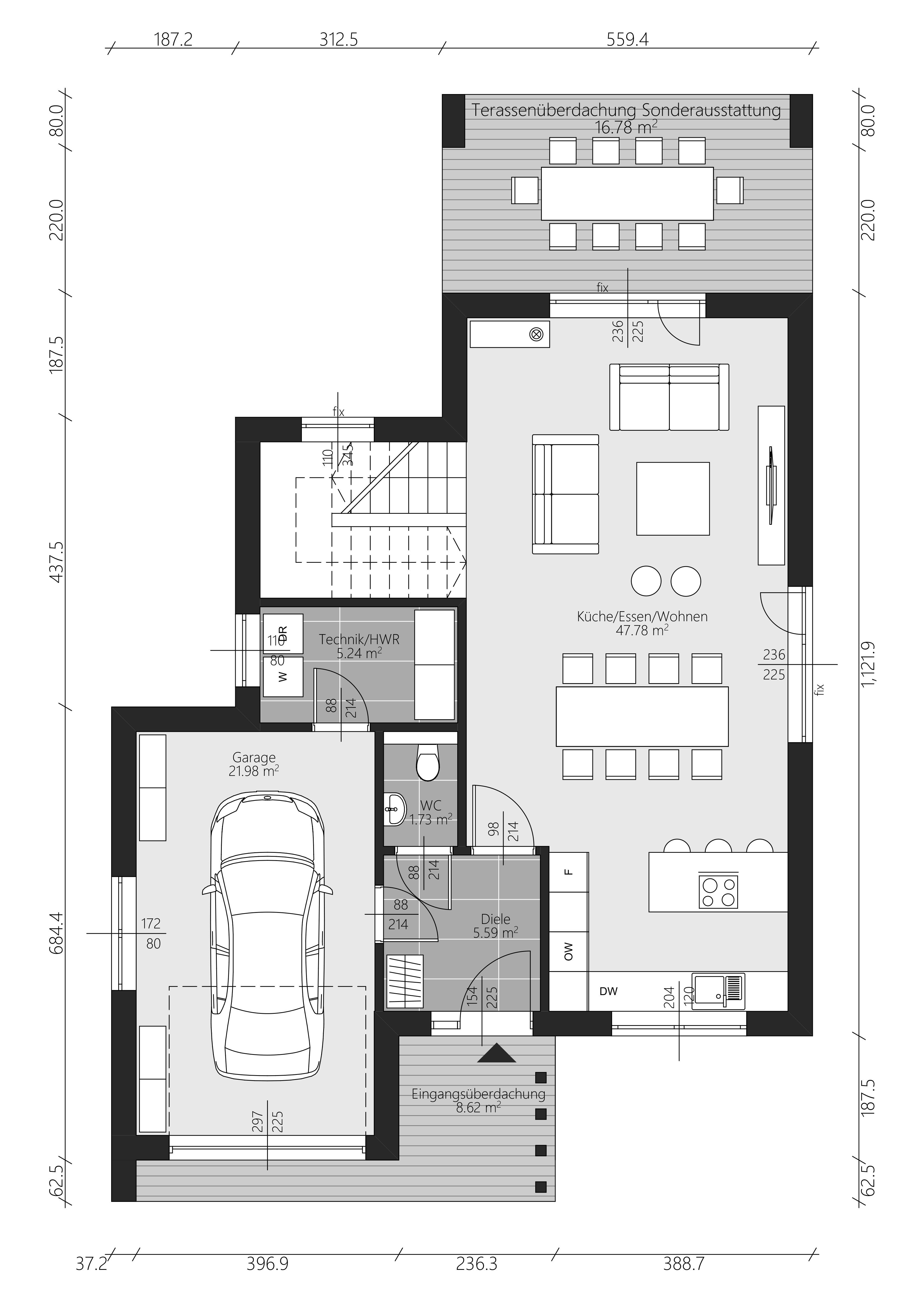 Einfamilienhaus zum Kauf provisionsfrei 464.200 € 5 Zimmer 134 m²<br/>Wohnfläche 413 m²<br/>Grundstück Höhenweg Eigeltingen Eigeltingen 78253