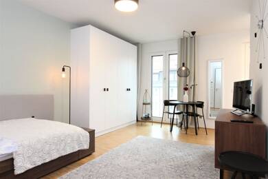 Wohnung zur Miete 1.200 € 1 Zimmer 26,7 m² 5. Geschoss frei ab 01.09.2025 Orleansstraße 20 Haidhausen - Süd München 81669