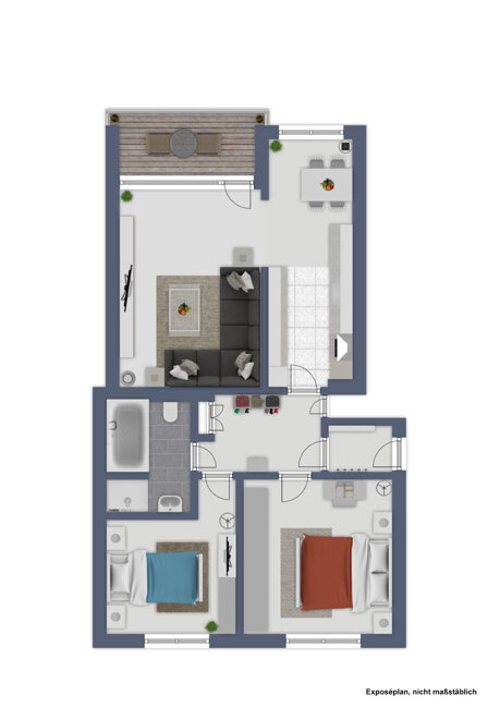 Wohnung zum Kauf 165.000 € 3 Zimmer 73,6 m²<br/>Wohnfläche 5.<br/>Geschoss Laatzen - Mitte I Laatzen 30880