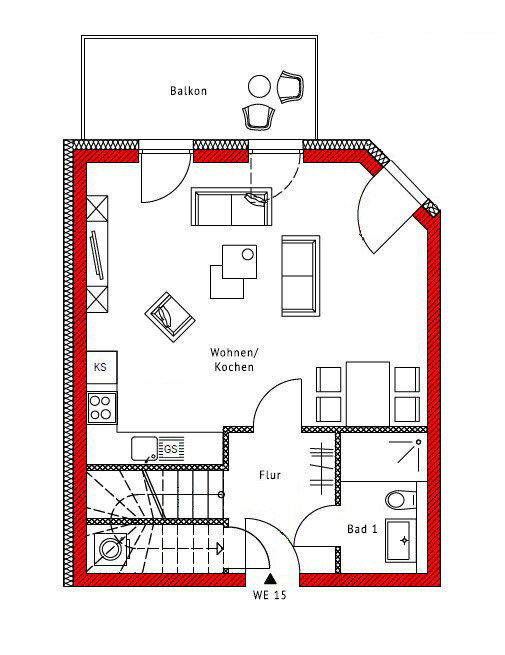 Maisonette zum Kauf 645.000 € 4 Zimmer 108 m²<br/>Wohnfläche 5.<br/>Geschoss Eutritzsch Leipzig 04129