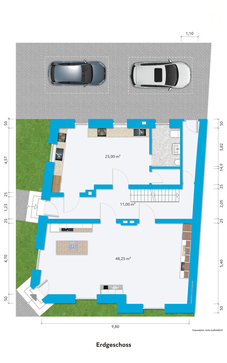 Bürogebäude zur Miete 1.700 € 206 m²<br/>Bürofläche Lisdorf Saarlouis 66740