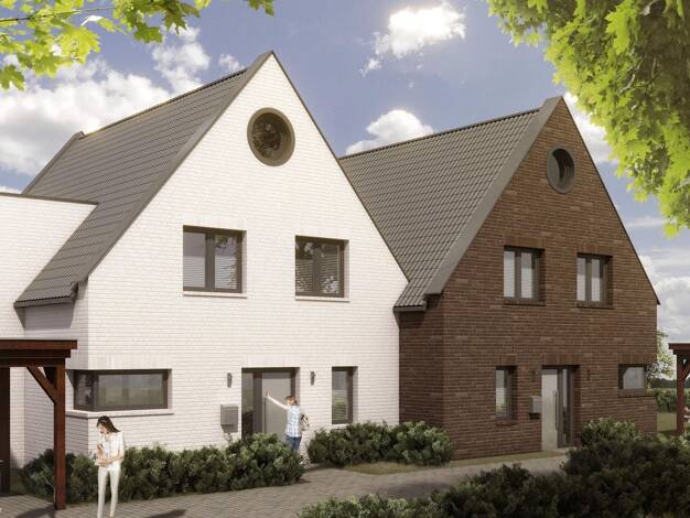 Doppelhaushälfte zum Kauf 437.900 € 4 Zimmer 125 m² 300 m² Grundstück Bergstrup Vechta 49377