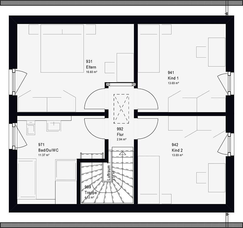 Einfamilienhaus zum Kauf 242.699 € 4 Zimmer 125 m²<br/>Wohnfläche Zerf 54314