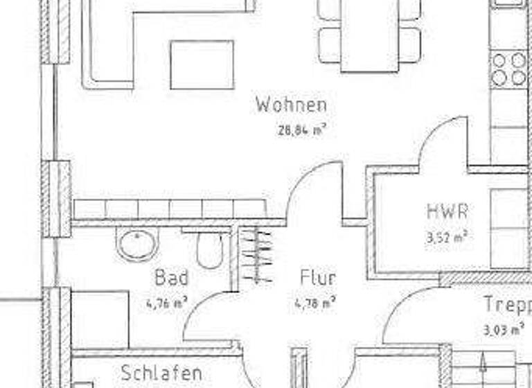 Wohnung zur Miete - Erstbezug 790 € 3 Zimmer 63,6 m² Innenstadt Aurich 26603