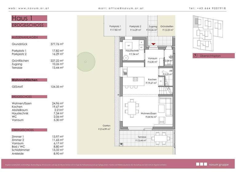 Doppelhaushälfte zum Kauf - Erstbezug Horn 3580