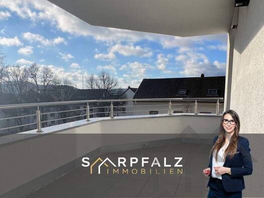 Wohnung zur Miete 1.100 € 3 Zimmer 79,7 m² 3. Geschoss Homburg 66424