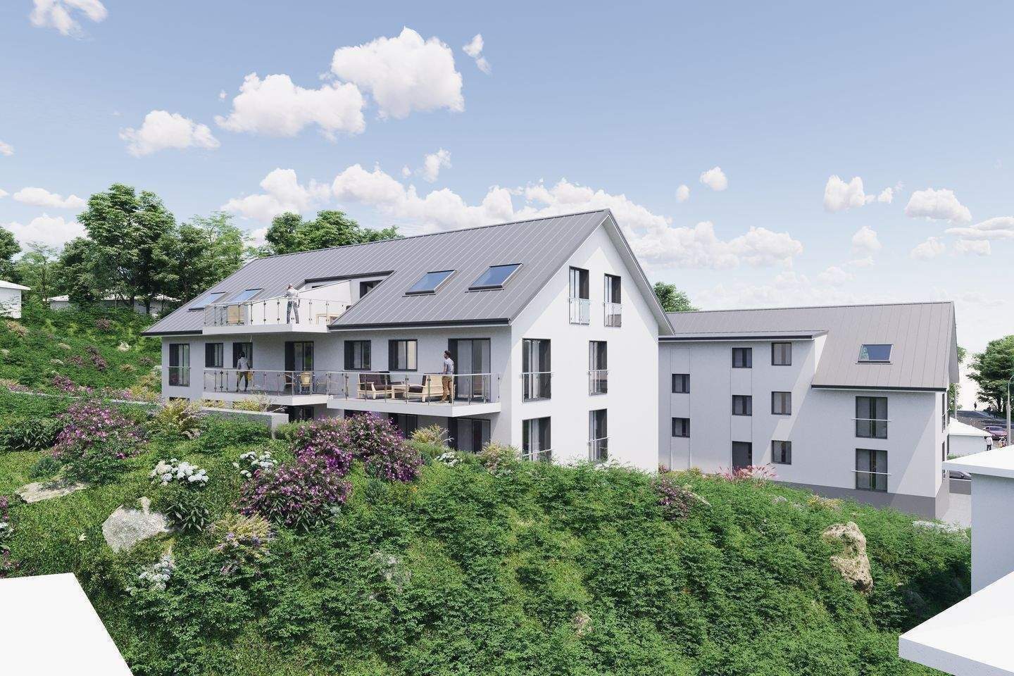 Immobilie in Bad Boll - Provisionsfrei & ZukunBad Boll: Moderne 2-Zimmer-Dachgeschosswohnung ohne Maklerkostenftssicher: KfW 40 3-Zimmer-Wohnung in sonniger Lage Bad Boll - Bild 2