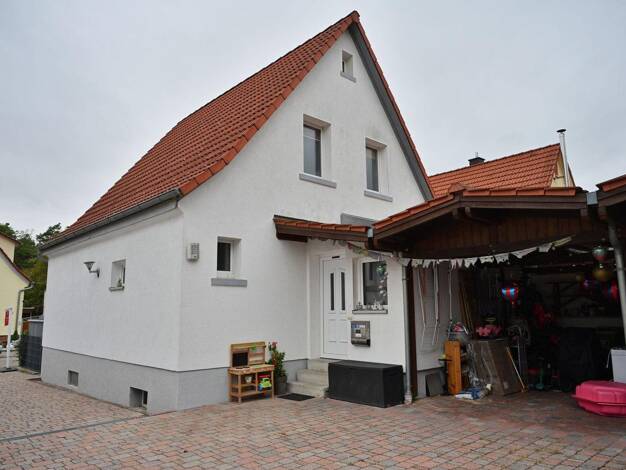 Einfamilienhaus zum Kauf provisionsfrei 349.000 € 3 Zimmer 92 m² 228 m² Grundstück Sudetenstraße 9 Friedrichstal Stutensee 76297