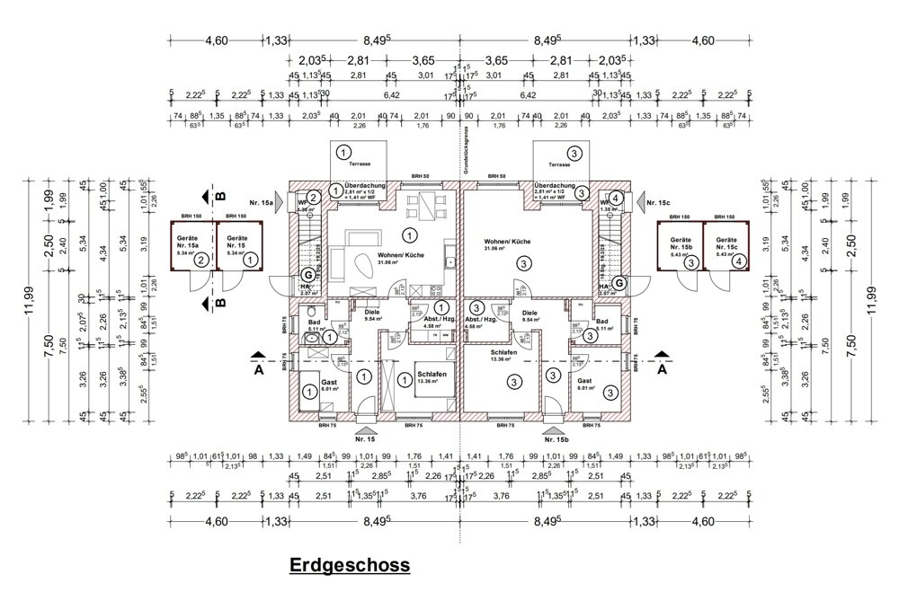 Wohnung zur Miete 915 € 3 Zimmer 73,3 m²<br/>Wohnfläche 01.03.2025<br/>Verfügbarkeit Loga Leer 26789