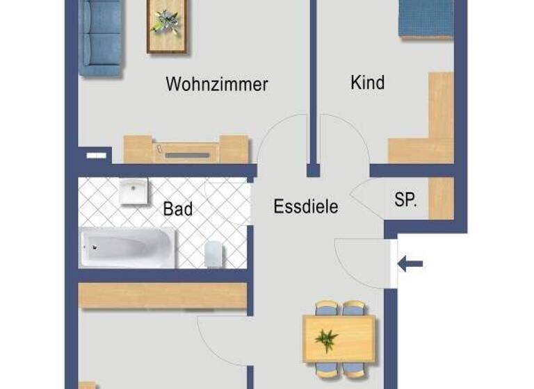 Wohnung zum Kauf provisionsfrei 249.000 € 3 Zimmer 69 m² 1. Geschoss Vingst Köln 51103