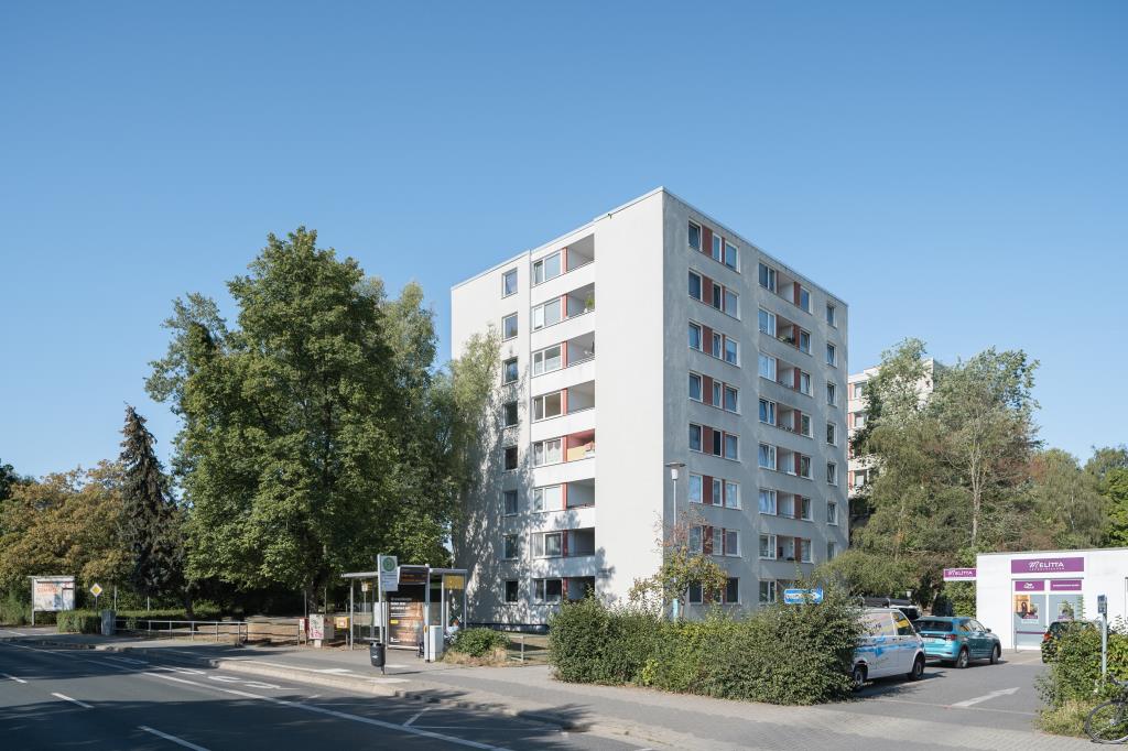 Wohnung zur Miete 335 € 2 Zimmer 45,4 m²<br/>Wohnfläche 2.<br/>Geschoss ab sofort<br/>Verfügbarkeit Wilhelm-Busch-Straße 1 Vorsfelde Wolfsburg 38448