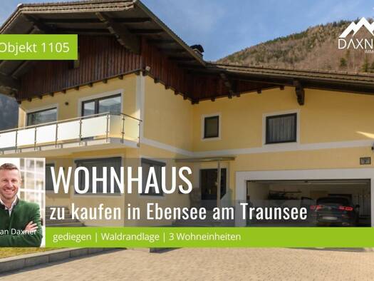 Mehrfamilienhaus zum Kauf 10 Zimmer 359 m² 1.114 m² Grundstück Ebensee am Traunsee 4802