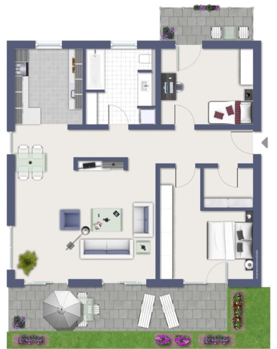 Wohnung zum Kauf 469.000 € 3 Zimmer 109 m²<br/>Wohnfläche Münster Münster 64839