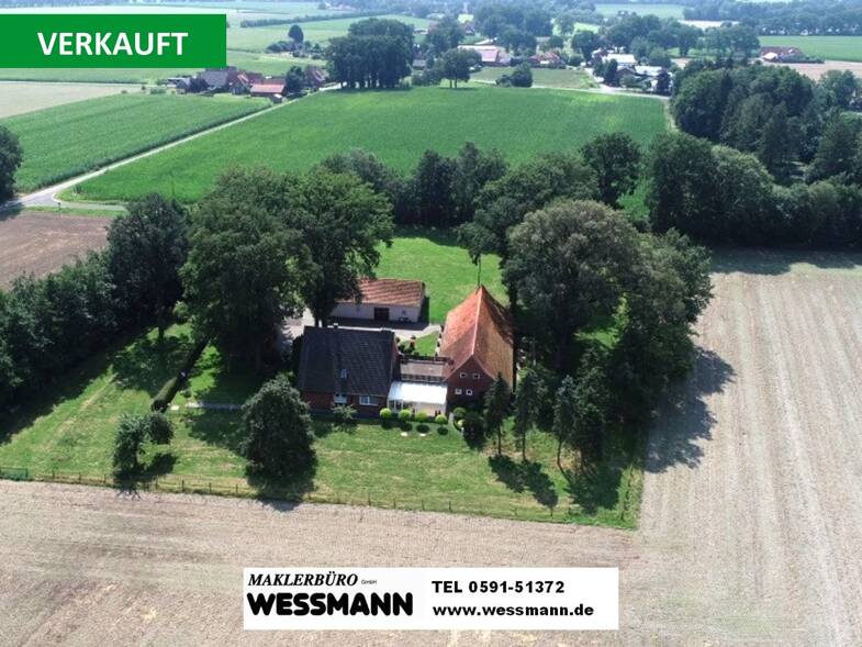 Bauernhaus zum Kauf 7 Zimmer 294 m² 8.164 m² Grundstück frei ab sofort Thuine 49832