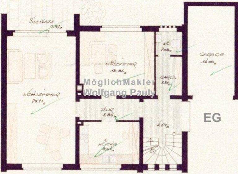 Einfamilienhaus zum Kauf 348.000 € 5 Zimmer 130,3 m² 1.023 m² Grundstück Harbeck Wegberg 41844