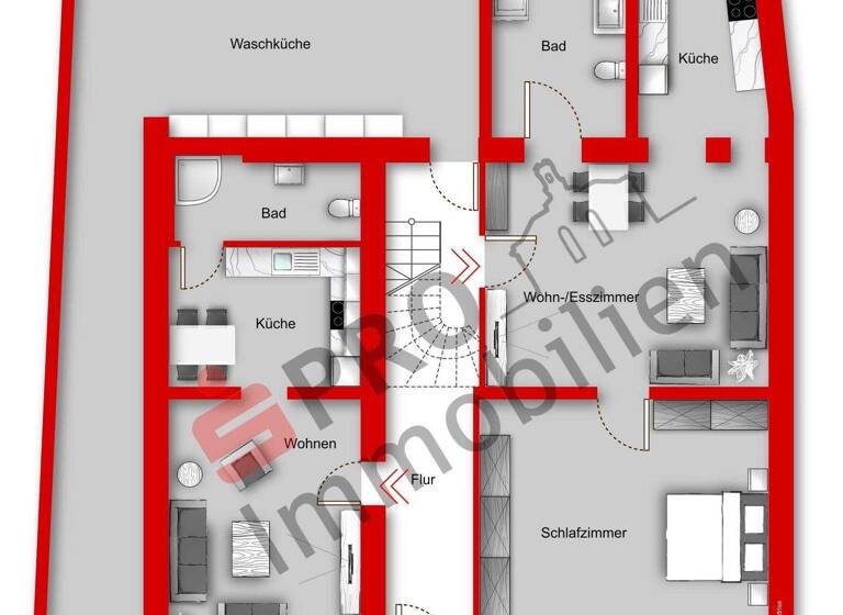 Mehrfamilienhaus zum Kauf 379.000 € 12 Zimmer 360 m² 349 m² Grundstück frei ab sofort Püttlingen 66346