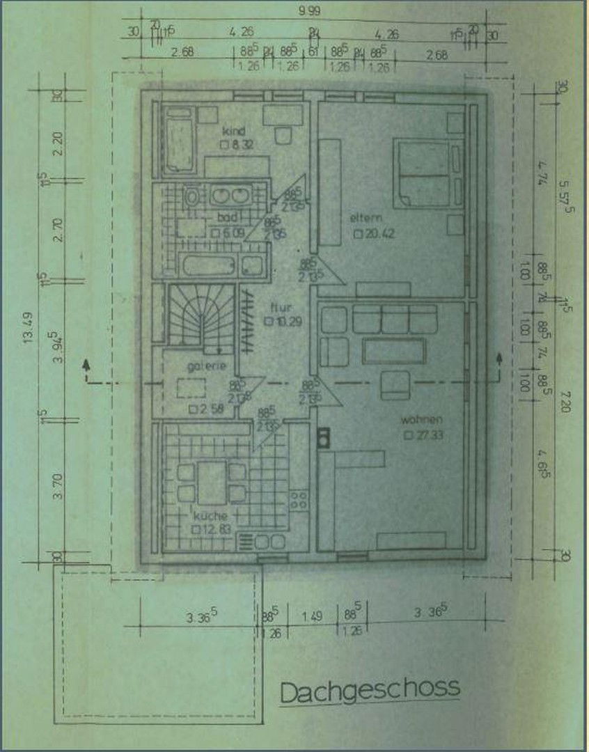 Wohnung zur Miete 800 € 3 Zimmer 90 m²<br/>Wohnfläche 1.<br/>Geschoss Lengfeld Otzberg 64853