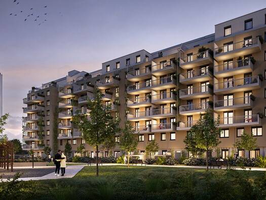 Terrassenwohnung zum Kauf - Erstbezug provisionsfrei 240.000 € 1 Zimmer 30,7 m² 7. Geschoss Ludwig-Reindl-Gasse 1, Senekowitschgasse 2 Donaustadt 1220