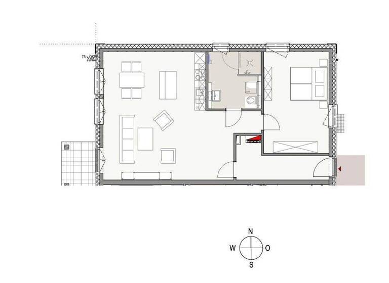 Wohnung zur Miete 1.007 € 2 Zimmer 82,7 m² EG frei ab sofort Schneverdingen 29640