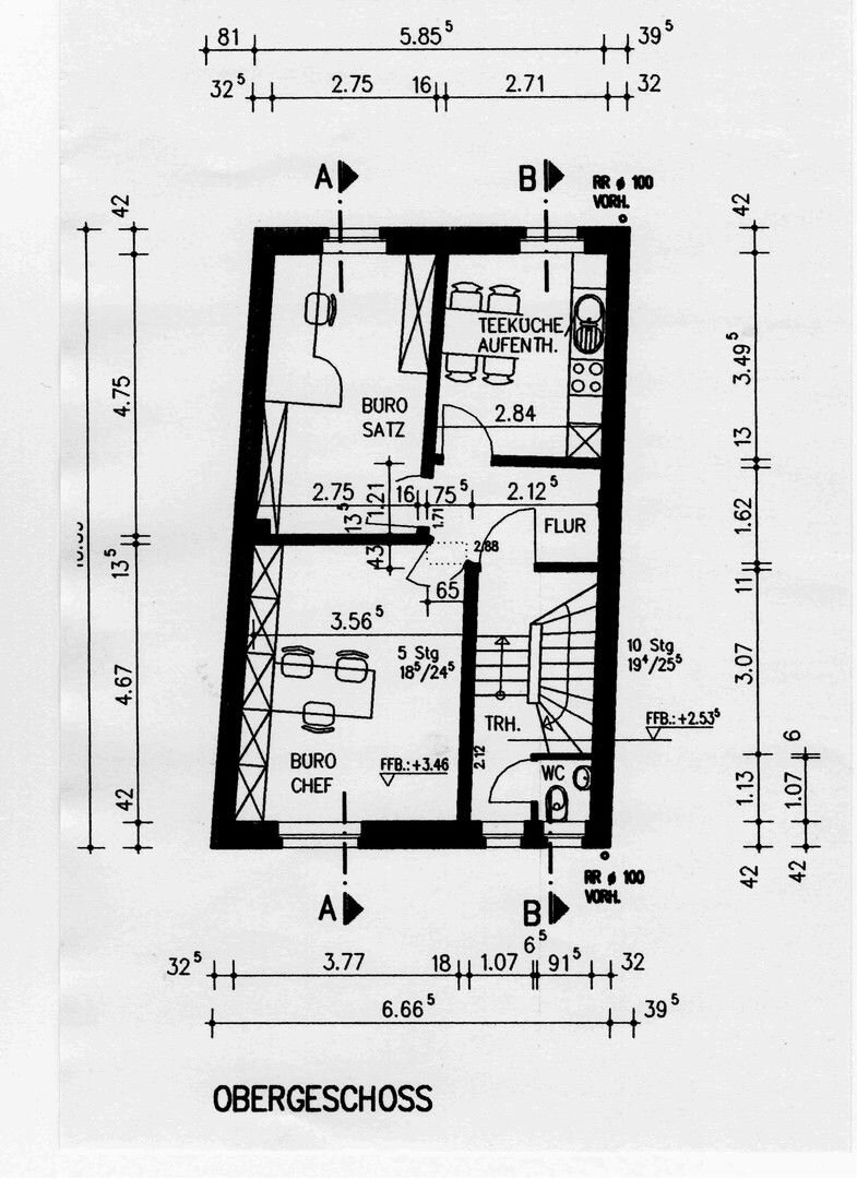 Bürogebäude zur Miete provisionsfrei 1.620 € 162 m²<br/>Bürofläche Marktstraße 21 Kevelaer Kevelaer 47623