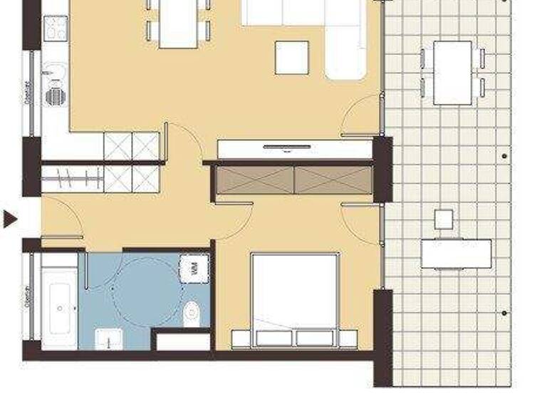 Wohnung zum Kauf 320.000 € 2 Zimmer 53,7 m² EG Thomasbündt Dornbirn 6850