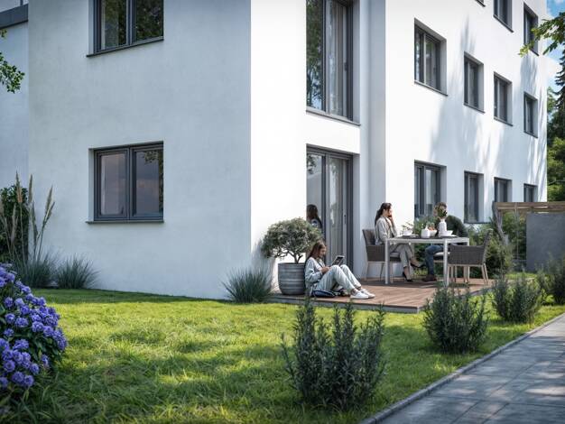Wohnung zum Kauf - Erstbezug 529.000 € 3,5 Zimmer 77,8 m² EG Augsburg 86179