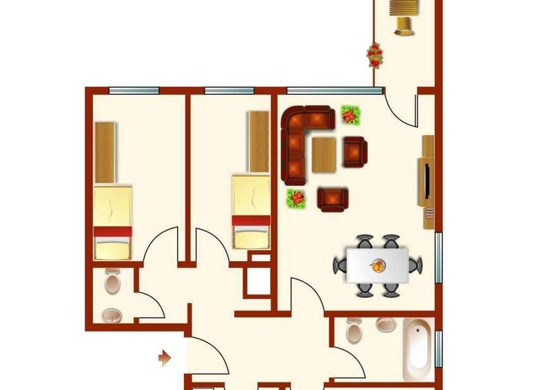 Wohnung zum Kauf 389.500 € 4 Zimmer 82 m² 1. Geschoss Rahlstedt Hamburg 22145