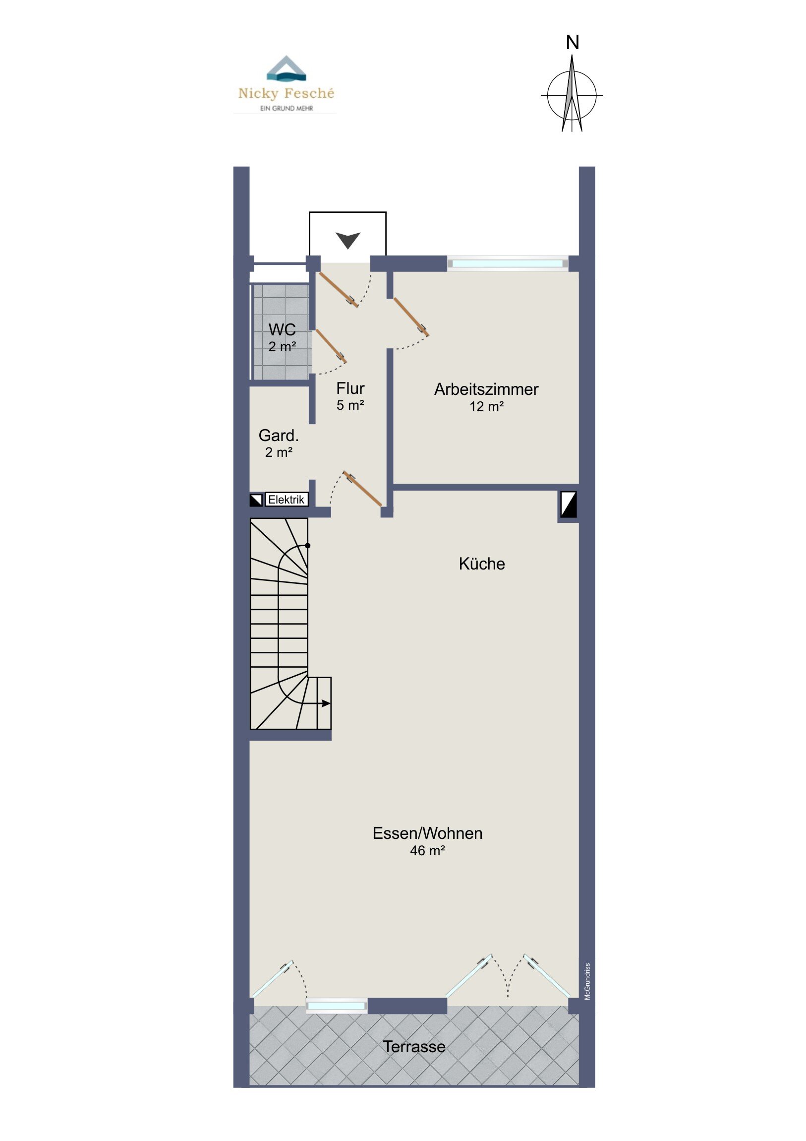 Haus zum Kauf 1.595.000 € 5 Zimmer 155 m²<br/>Wohnfläche Nienstedten Hamburg 22609