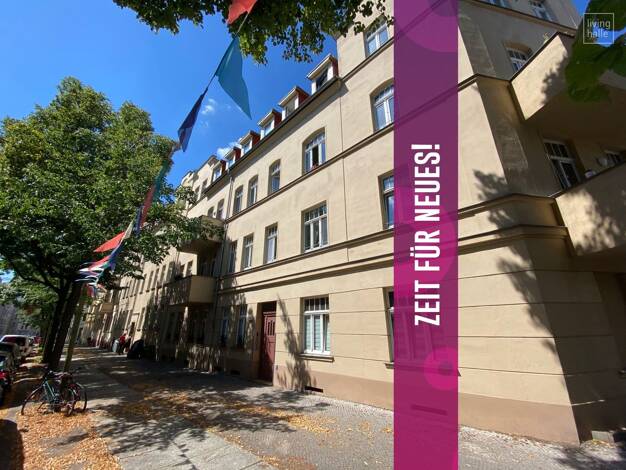 Wohnung zur Miete 1.037 € 4 Zimmer 94 m² 1. Geschoss Wielandstraße 8 Paulusviertel Nord 06114