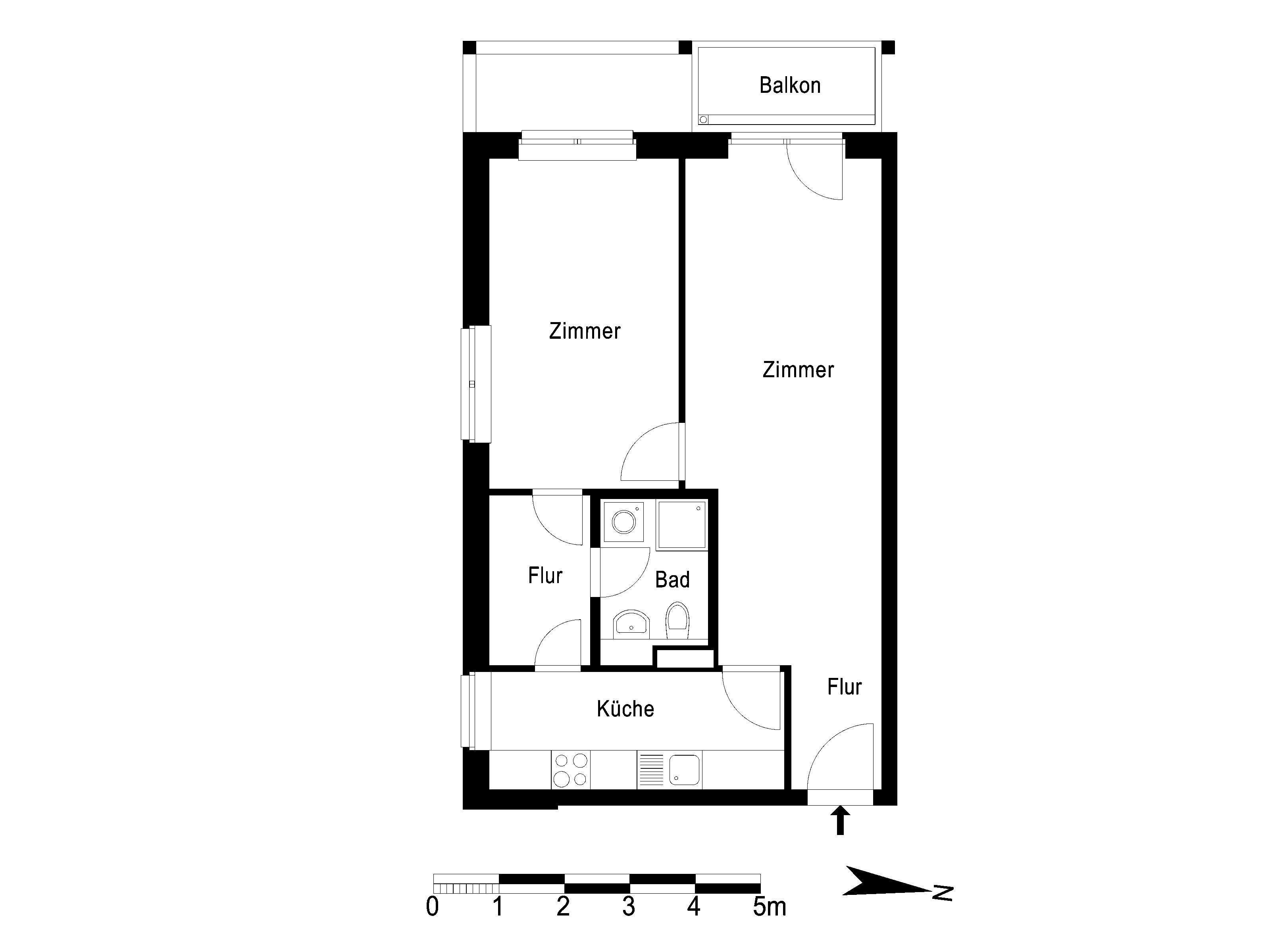 Wohnung zur Miete 857 € 2 Zimmer 57,3 m²<br/>Wohnfläche 2.<br/>Geschoss 01.02.2025<br/>Verfügbarkeit Stendaler Straße 77 Hellersdorf Berlin 12627