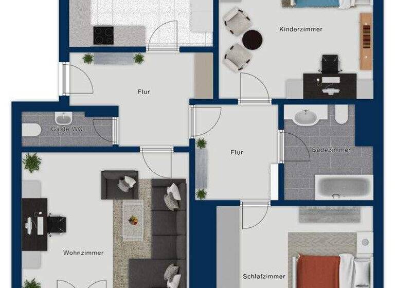 Wohnung zum Kauf 349.000 € 3 Zimmer 92,6 m² 4. Geschoss Reinbek 21465