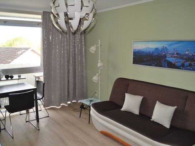 Studio zur Miete Wohnen auf Zeit 1.150 € 1 Zimmer 40 m² frei ab 01.09.2026 Dornbusch Frankfurt am Main 60320