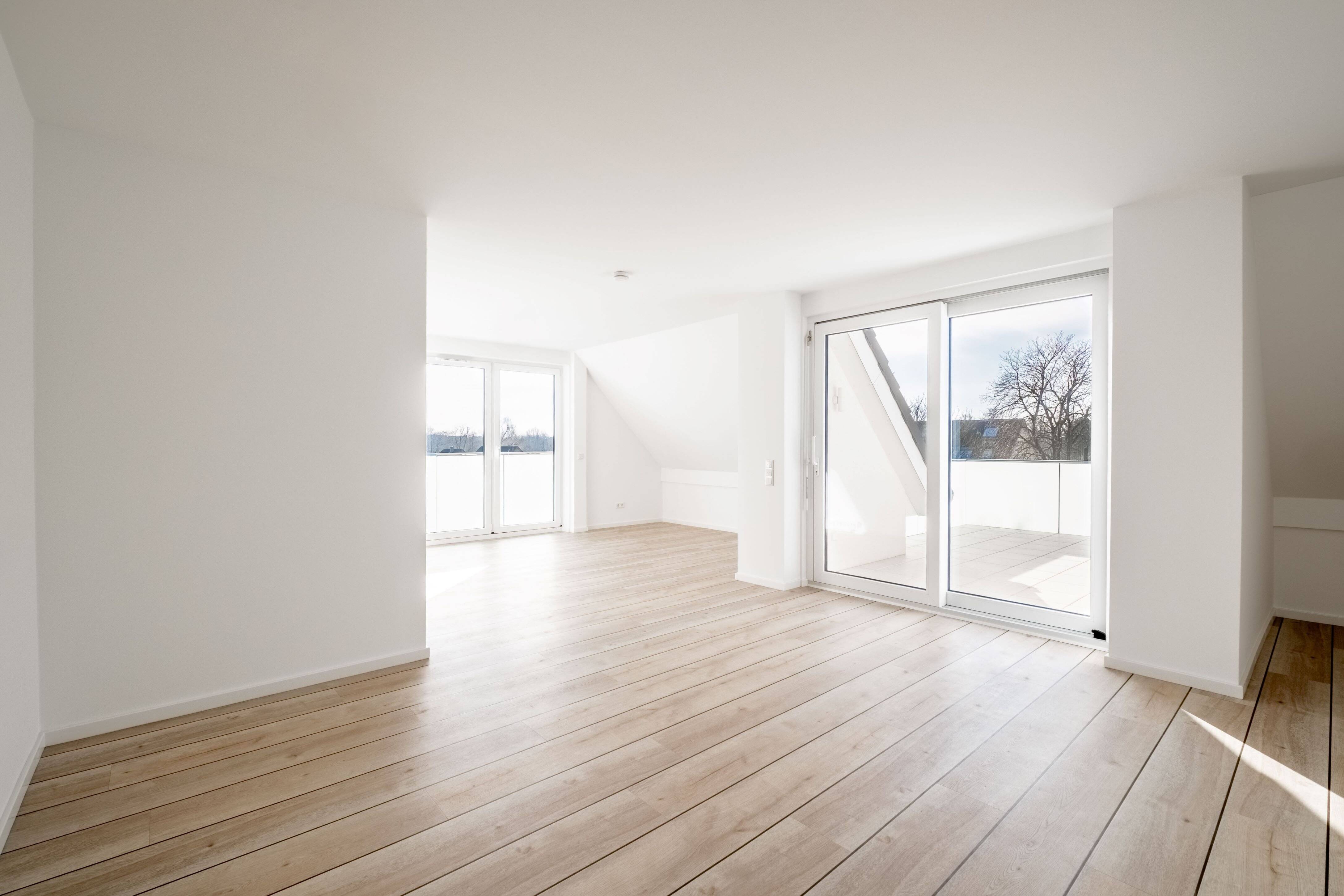 Maritimer Neubau in Niendorf in Strandnähe, traumhafte Dachgeschosswohnung mit 106 qm