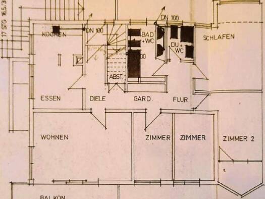 Wohnung zur Miete 1.300 € 5 Zimmer 143 m² Ober-Nauses Otzberg 64853