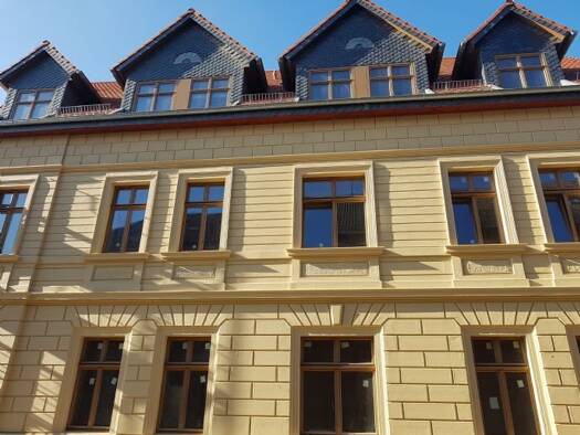 Wohnung zur Miete 699 € 3 Zimmer 100 m² 1. Geschoss Ritterstr. 4 Calbe Calbe (Saale) 39240