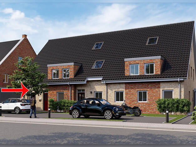 Reihenendhaus zum Kauf - Neubau provisionsfrei 344.200 € 4 Zimmer 128,8 m² 256,4 m² Grundstück Weseke Borken 46325