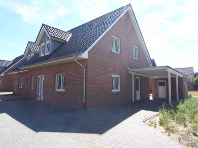 Doppelhaushälfte zum Kauf - Neubau 330.000 € 4 Zimmer 114,4 m² Walchum Walchum 26907