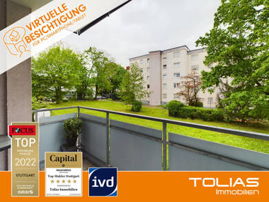 Wohnung zum Kauf 205.000 € 3 Zimmer 64 m² 1. Geschoss Waiblingen - Kernstadt Waiblingen 71332