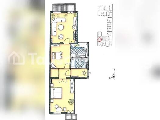 Wohnung zur Miete Tauschwohnung 800 € 3 Zimmer 90 m² 3. Geschoss Kreuzberg Berlin 10243