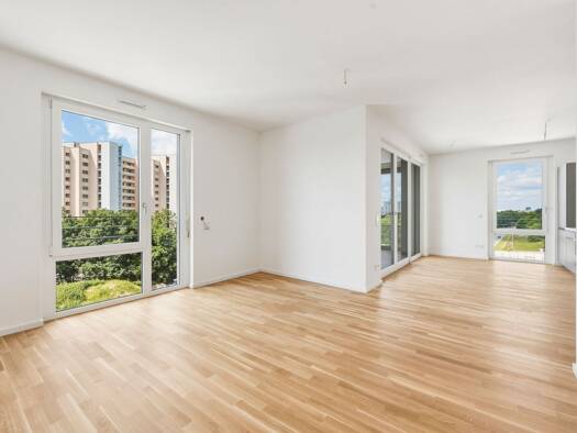 Wohnung zur Miete - Erstbezug 2.460 € 4 Zimmer 94,7 m² 2. Geschoss frei ab sofort Hans-Arnold-Engelhard-Straße 15 Ramersdorf-Perlach München 81735