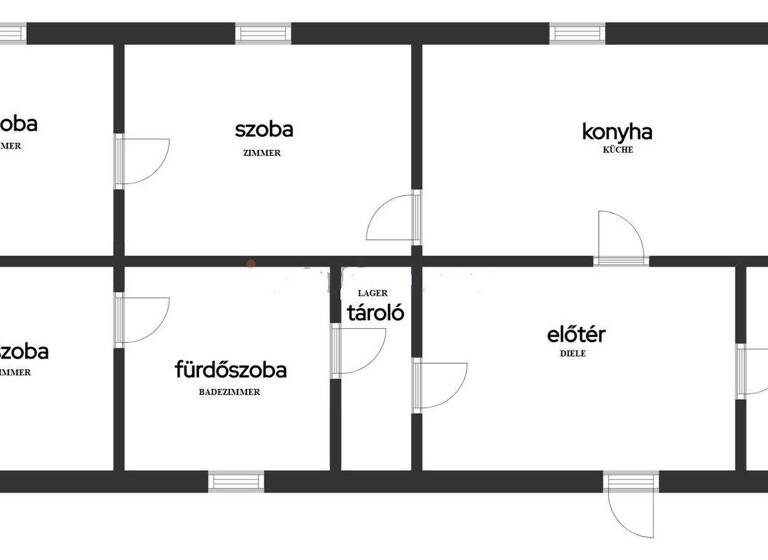 Einfamilienhaus zum Kauf provisionsfrei 82.000 € 3 Zimmer 90 m² 1.158 m² Grundstück frei ab sofort Lengyeltóti 8693
